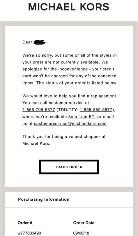 how to cancel a michael kors order|michael kors outlet refund policy.